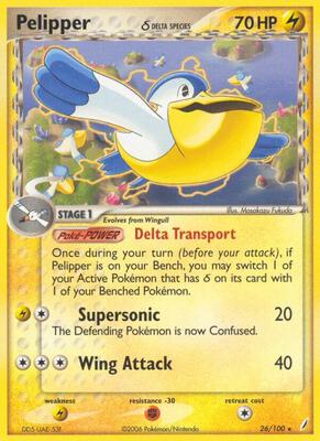 Pelipper (Delta Species)