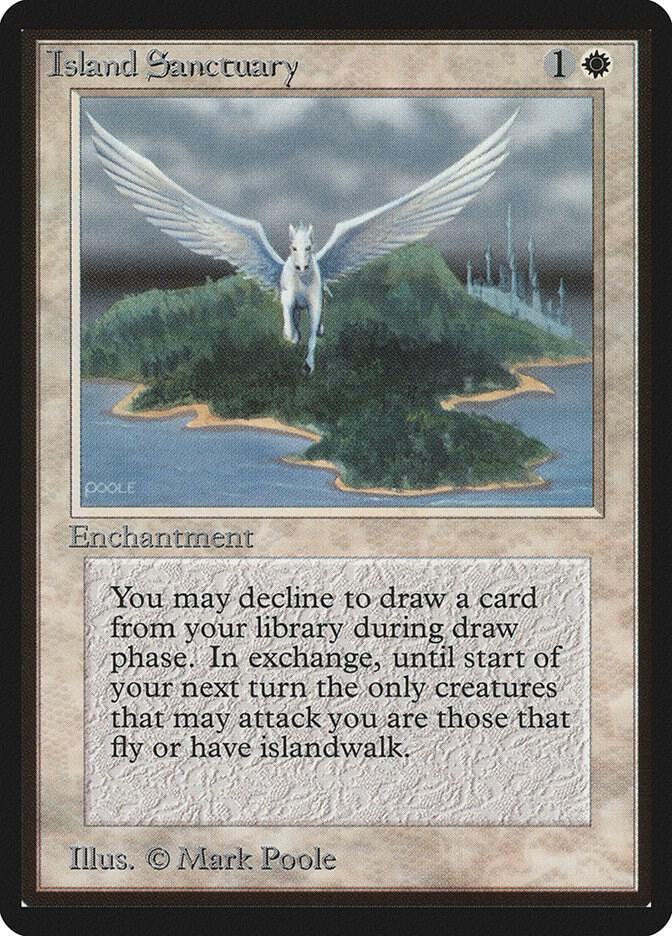 Island Sanctuary - Beta Edition - Magic: The Gathering - TCGplayer.com