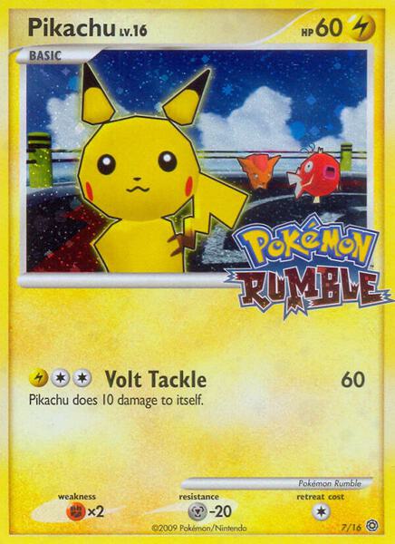 Pikachu card image