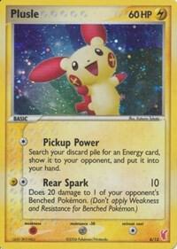 Plusle 6/12 from EX Trainer Kit 2: Plusle & Minun