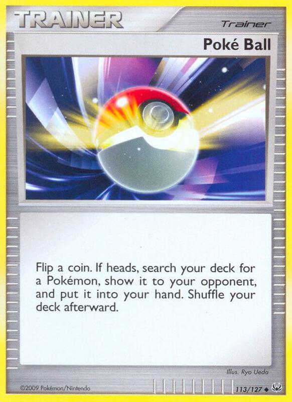 Poke Ball 113/127 from Platinum