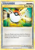 Poke Ball [Reverse Holo] #95 from Pokemon HeartGold & SoulSilver set