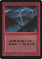 Lightning Bolt - Beta Edition - Magic: The Gathering - TCGplayer.com