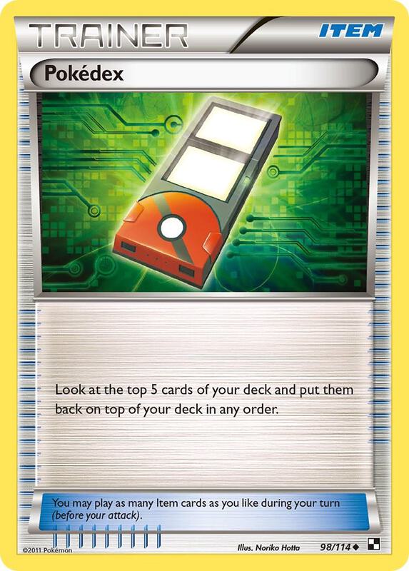 Pokedex 98/114 from Black and White