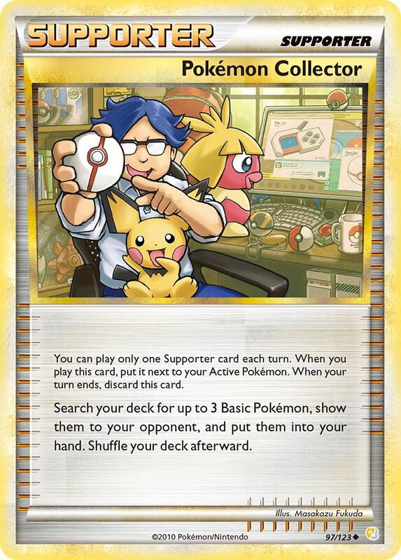 Pokemon Collector 97/123 from HeartGold SoulSilver