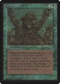 Living Lands - Beta Edition - Magic: The Gathering card