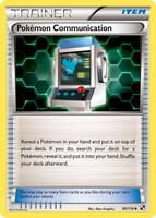 pokemon communication gold card 196/181 Secret Rare Item (Team Up) + TitanCards Toploader Toys Originally released February 1 Pokemon Communication (98/123) (League Promo)