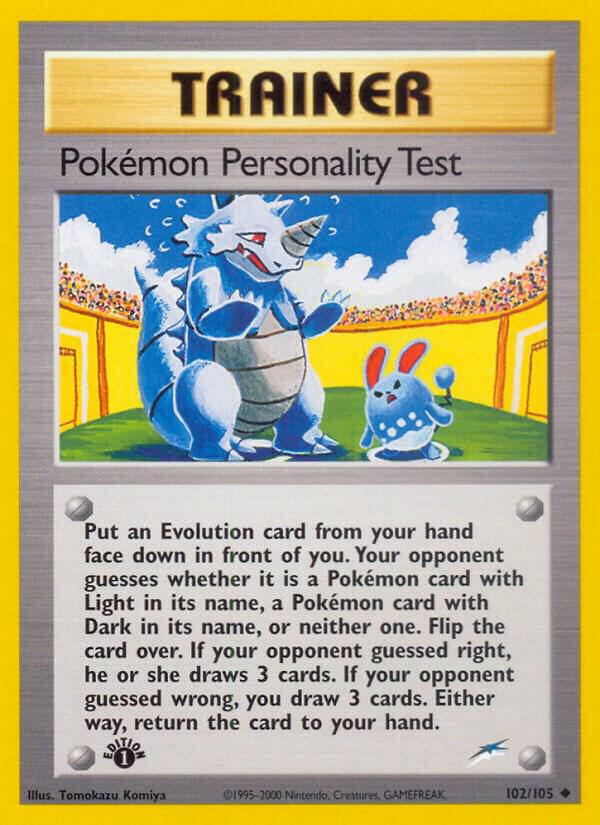 Pokemon Personality Test 102/105