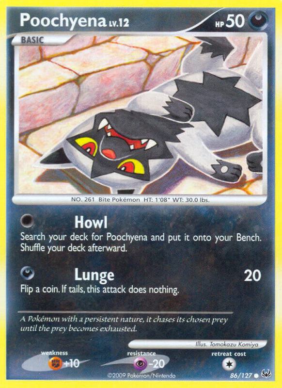 Poochyena 86/127 from Platinum