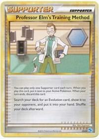Professor Elm's Training Method 25/30 from HGSS Trainer Kit: Gyarados & Raichu