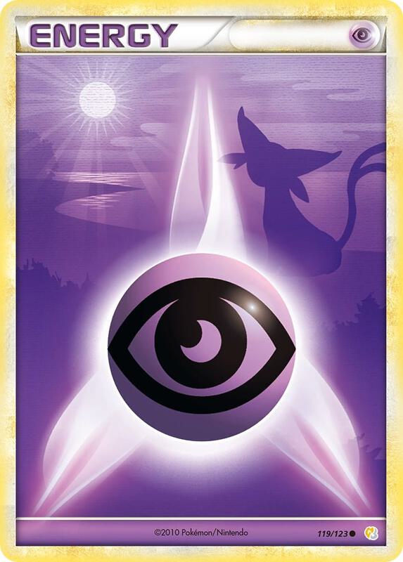 Psychic Energy 119/123 from HeartGold SoulSilver
