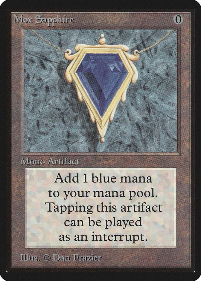 Mox Sapphire - Beta Edition - Magic: The Gathering - TCGplayer.com