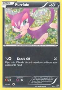 Purrloin — chase card of McDonald's Promos 2012