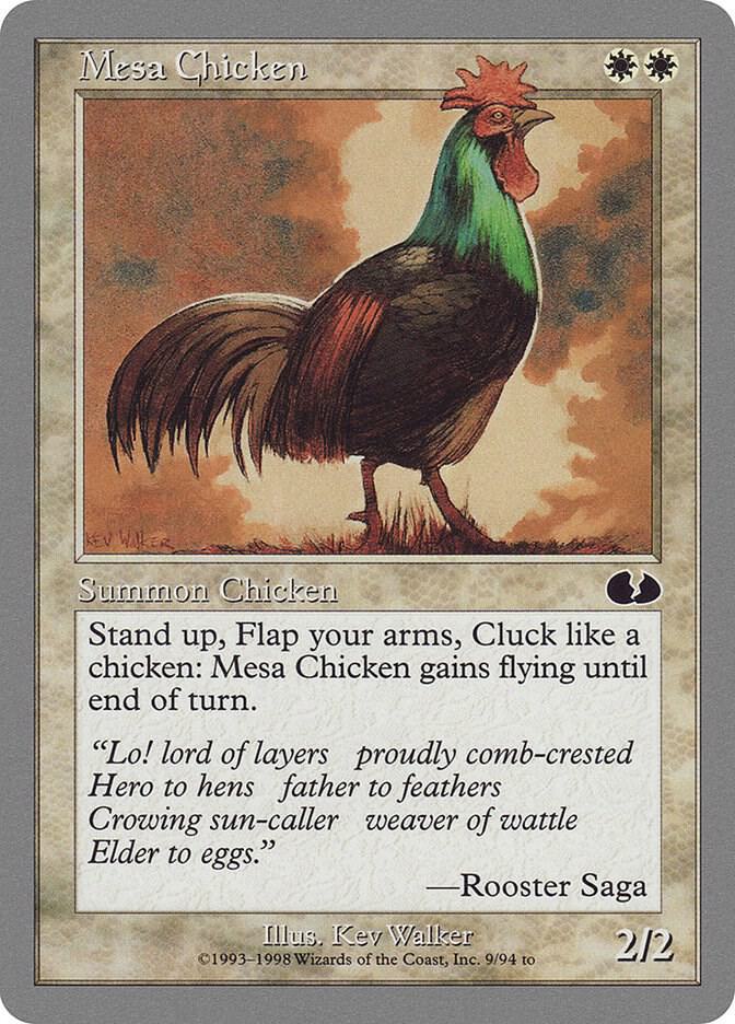 Mesa Chicken - Unglued - Magic: The Gathering - TCGplayer.com