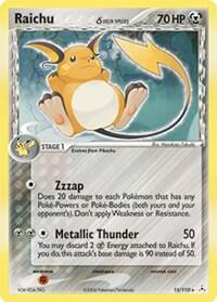 Raichu (Delta Species) - Holon Phantoms - Pokemon - TCGplayer.com