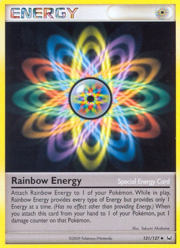 Rainbow Energy 121/127 from Platinum