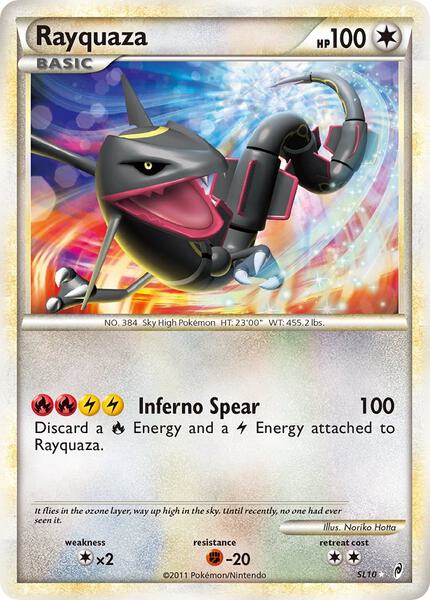 rare rayquaza pokemon card EX】Rayquaza & Deoxys Legend Card Set 1st Edition Pokemon Card Rare –  japanmaster