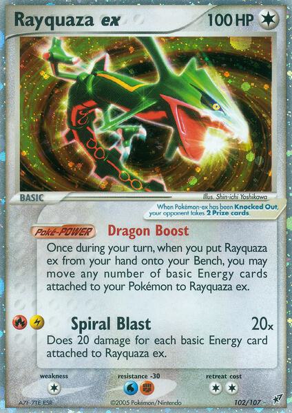 Top 5 Most Expensive Rayquaza Pokmon Cards | TCGplayer
