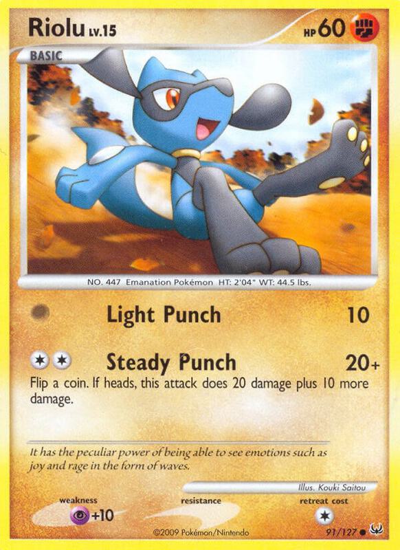 Riolu 91/127 from Platinum