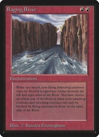 Raging River - Beta Edition - Magic: The Gathering card