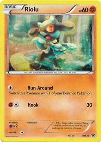 Riolu - BW33 (Cosmos Holo) BW33 from Black and White Promos