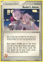 Rocket's Admin. - Team Rocket Returns - Pokemon - TCGplayer.com