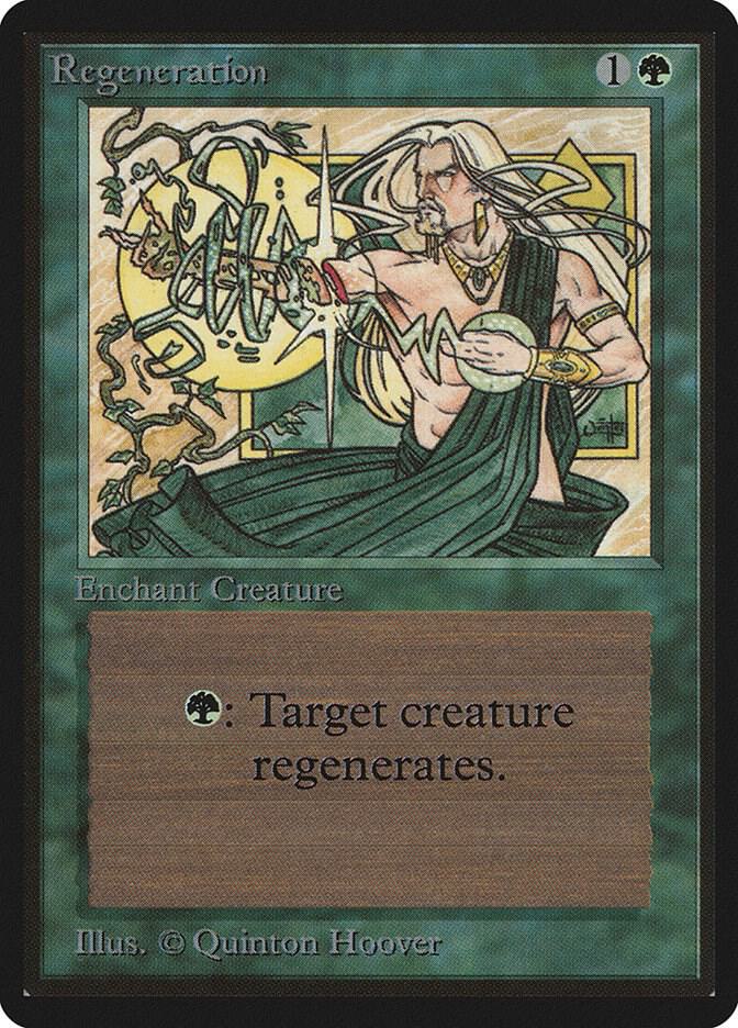 Regeneration - Beta Edition - Magic: The Gathering - TCGplayer.com