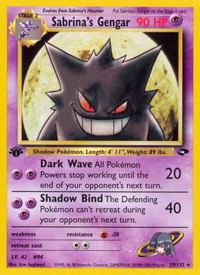 Sabrina's Gengar - Gym Challenge - Pokemon - TCGplayer.com