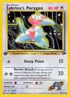 Sabrina's Porygon - Gym Challenge - Pokemon - TCGplayer.com