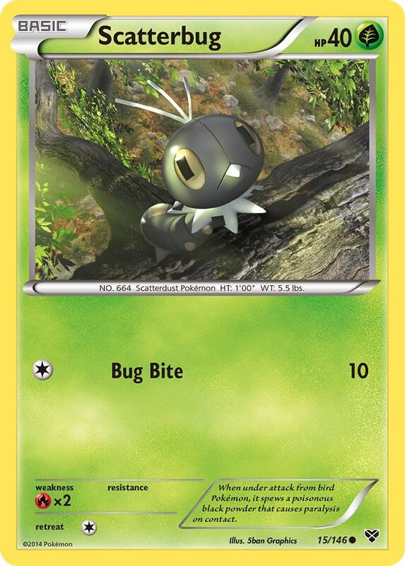 Scatterbug 15/146 from XY Base Set