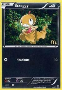 Scraggy (10/12) [McDonald's Promos: 2012 Collection] Damaged Holofoil