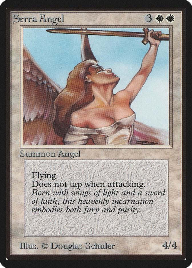 Serra Angel - Beta Edition - Magic: The Gathering - TCGplayer.com