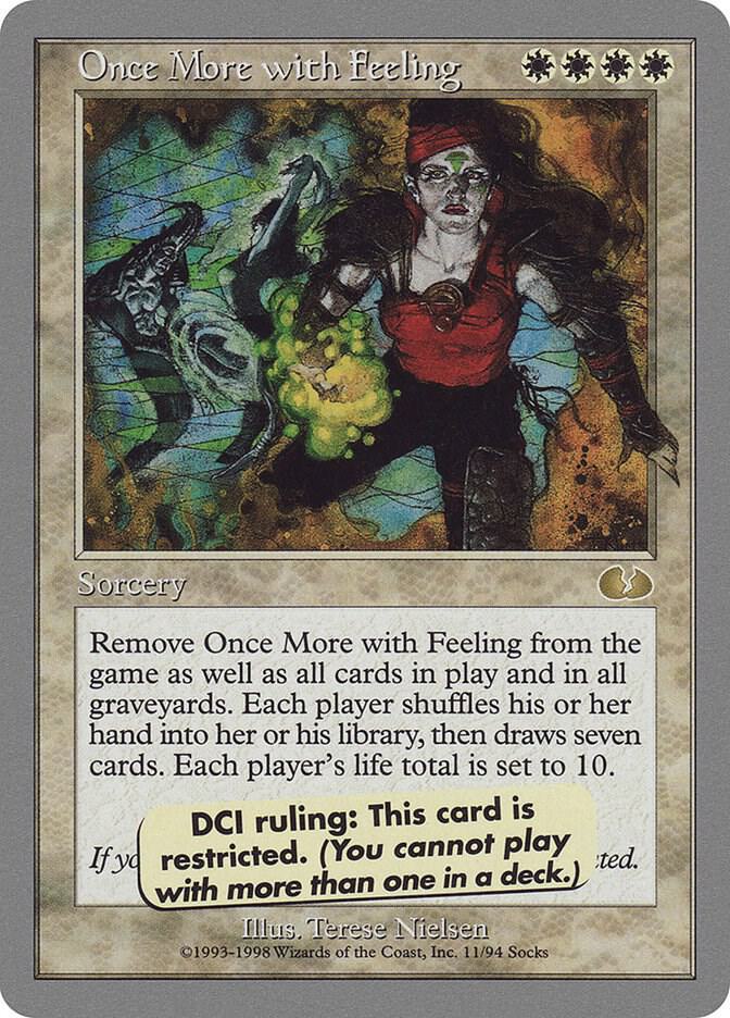 Once More with Feeling - Unglued - Magic: The Gathering - TCGplayer.com