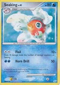 Seaking 7/12 from DP Trainer Kit: Manaphy & Lucario
