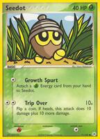 Seedot [Reverse Holo] #71 from Pokemon Hidden Legends