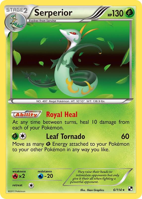 Serperior (6) 6/114 from Black and White