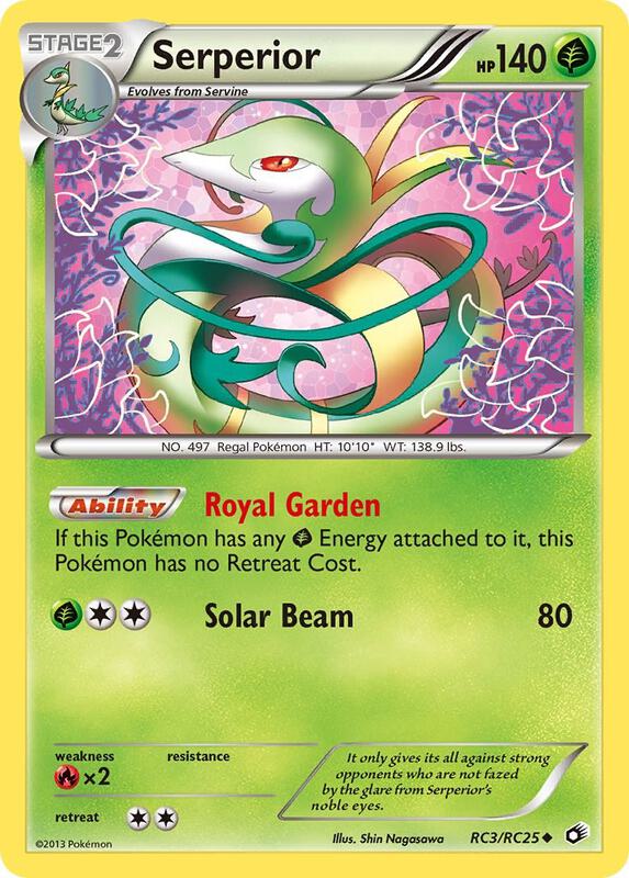 Serperior RC3/RC25 from Legendary Treasures: Radiant Collection
