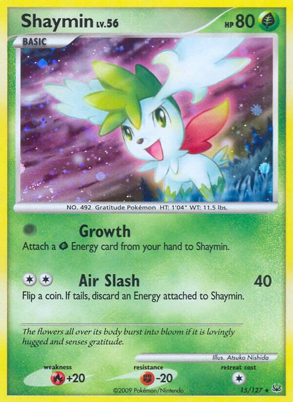 Shaymin (15) 15/127 from Platinum