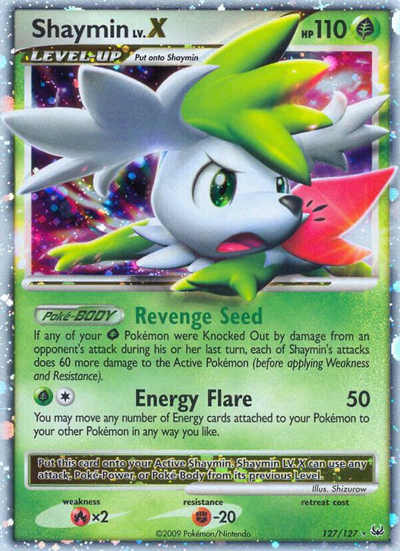 Shaymin Lv.X (Sky Forme) 127/127 from Platinum