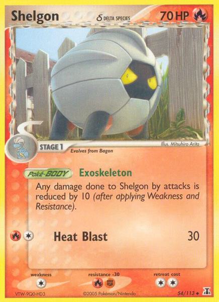 Shelgon - 054/113 (Delta Species)