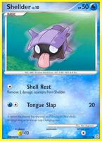 shellder pokemon card Shellder 63/101 - ex Dragon Frontiers - Reverse Holo main image 1