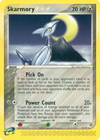Skarmory [Reverse Holo] #21 from Pokemon Dragon