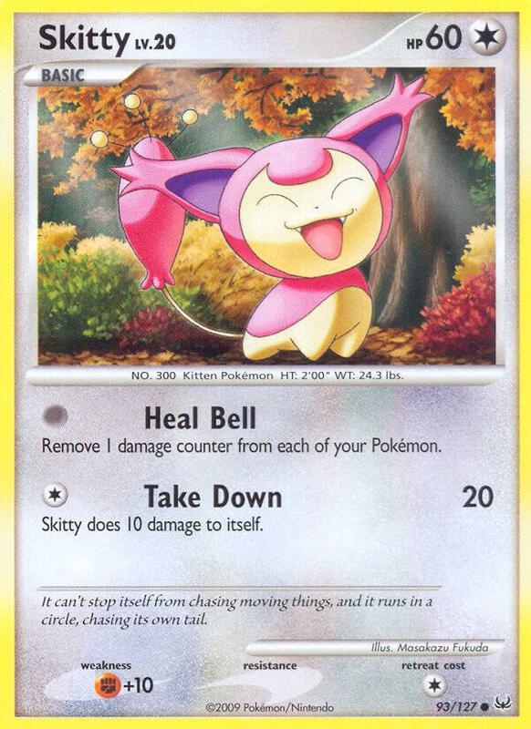 Skitty 93/127 from Platinum