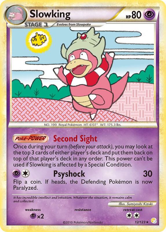 Slowking 12/123 from HeartGold SoulSilver