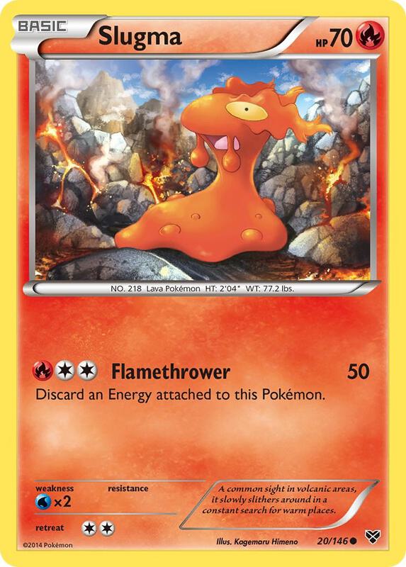 Slugma 20/146 from XY Base Set