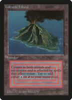 β版　volcanic island ベータ Volcanic Island - Beta Edition - Magic: The Gathering