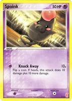 Spoink #7 from Plusle & Minun Pokémon card set