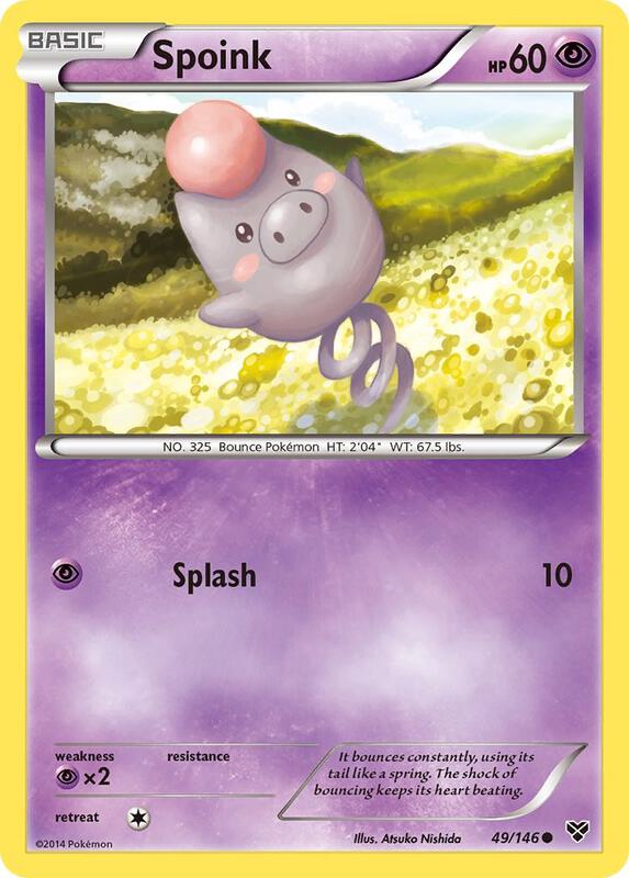 Spoink 49/146 from XY Base Set