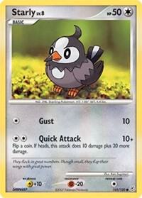 Starly 101/130 from Diamond and Pearl