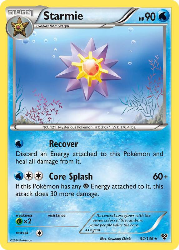 Starmie 34/146 from XY Base Set